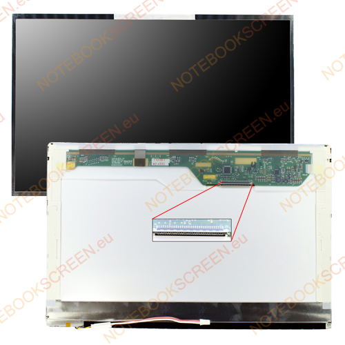 Chunghwa CLAA141WB02S  kompatibilis notebook LCD kijelző