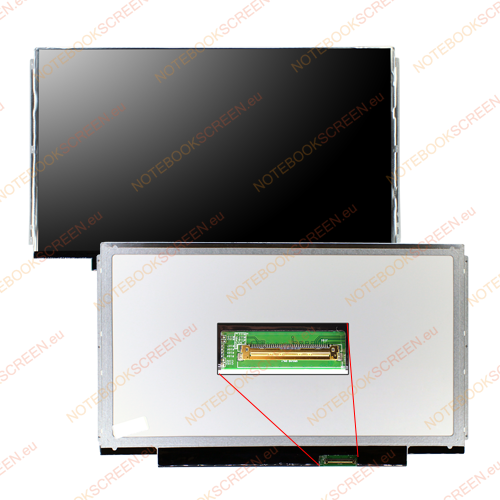 Chunghwa CLAA133WA01A  kompatibilis notebook LCD kijelző
