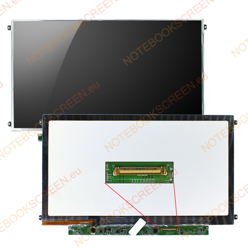 AU Optronics B133XW01 V.2  kompatibilis notebook LCD kijelző