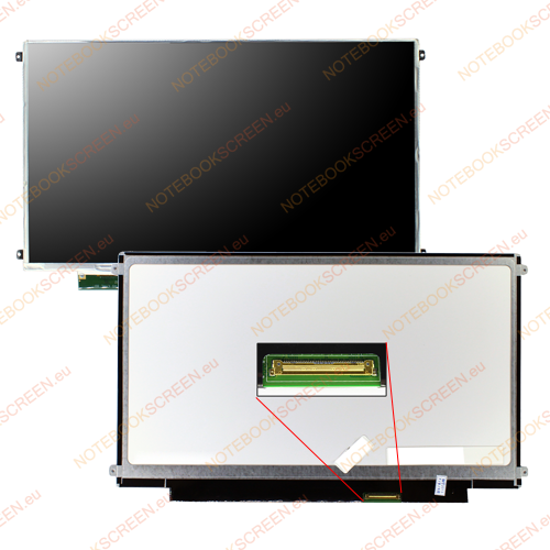 AU Optronics B133XW01 V.2  kompatibilis notebook LCD kijelző