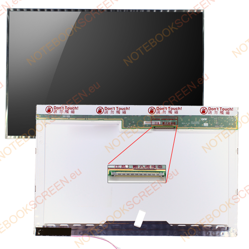 Toshiba Satellite A300D PSAKCE-01M00LG3  kompatibilis notebook LCD kijelző