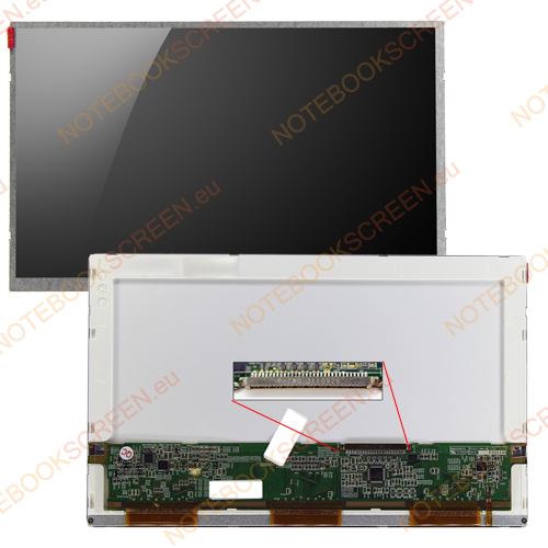 HannStar HSD100IFW1-A05  kompatibilis notebook LCD kijelző