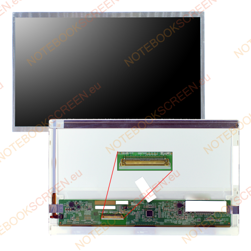 Chimei InnoLux N101N6-L01 Rev.C2  kompatibilis notebook LCD kijelző