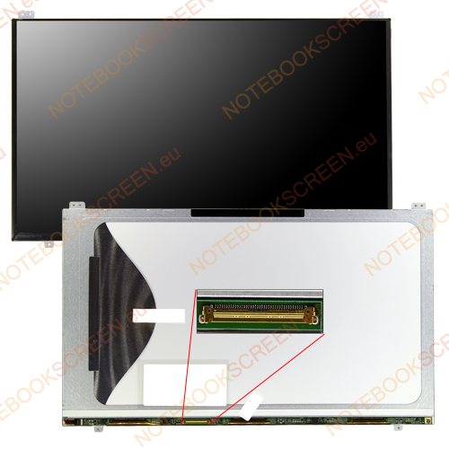 Samsung LTN156AT19-501  kompatibilis notebook LCD kijelző