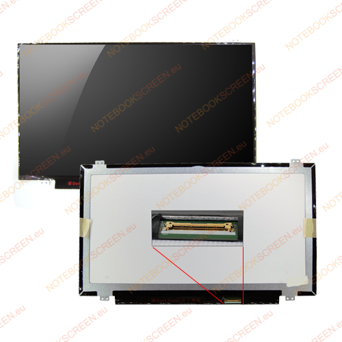 AU Optronics B140XTN03.3  kompatibilis notebook LCD kijelző
