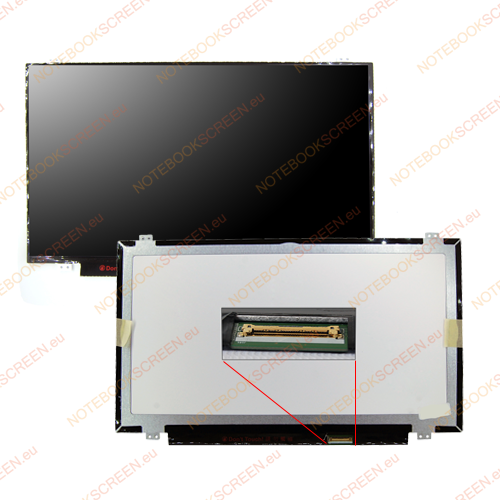 AU Optronics B140RTN02.3  kompatibilis notebook LCD kijelző