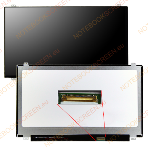Chimei InnoLux N156HGE-EA1  kompatibilis notebook LCD kijelző