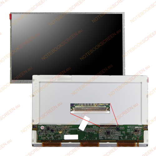 HannStar HSD100IFW4-A00 Rev:0  kompatibilis notebook LCD kijelző