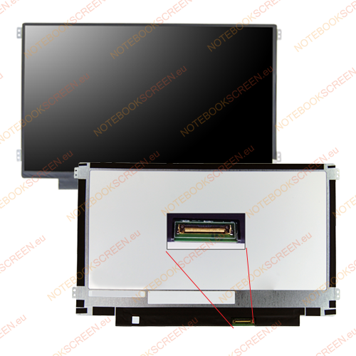 AU Optronics B116XTN01.0 H/W:5A  kompatibilis notebook LCD kijelző