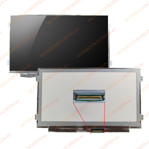 AU Optronics B101AW02 V.2  kompatibilis notebook LCD kijelző