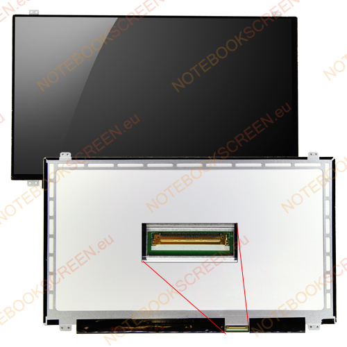 Chimei InnoLux N156HGE-LA1 Rev.C1  kompatibilis notebook LCD kijelző